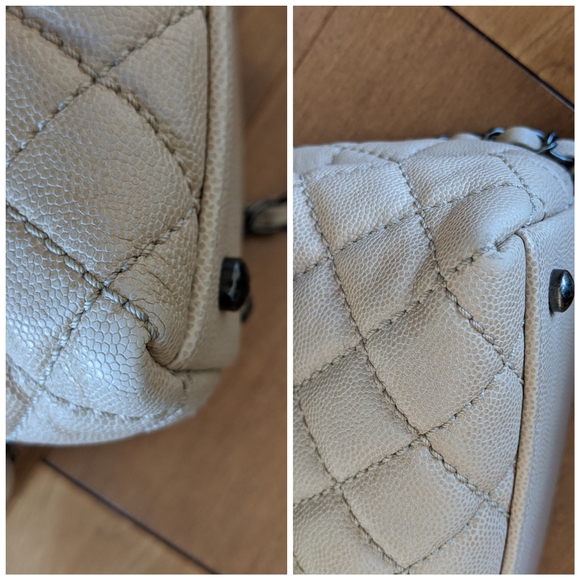 SOLD - Chanel Coco Top Handle Bag Caviar Medium - Picture 12 of 15